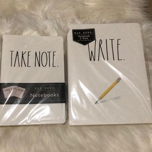 Rae Dunn notebooks